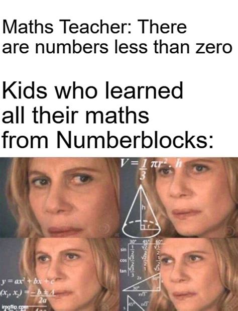 numbers lady meme|Math Lady Meme .